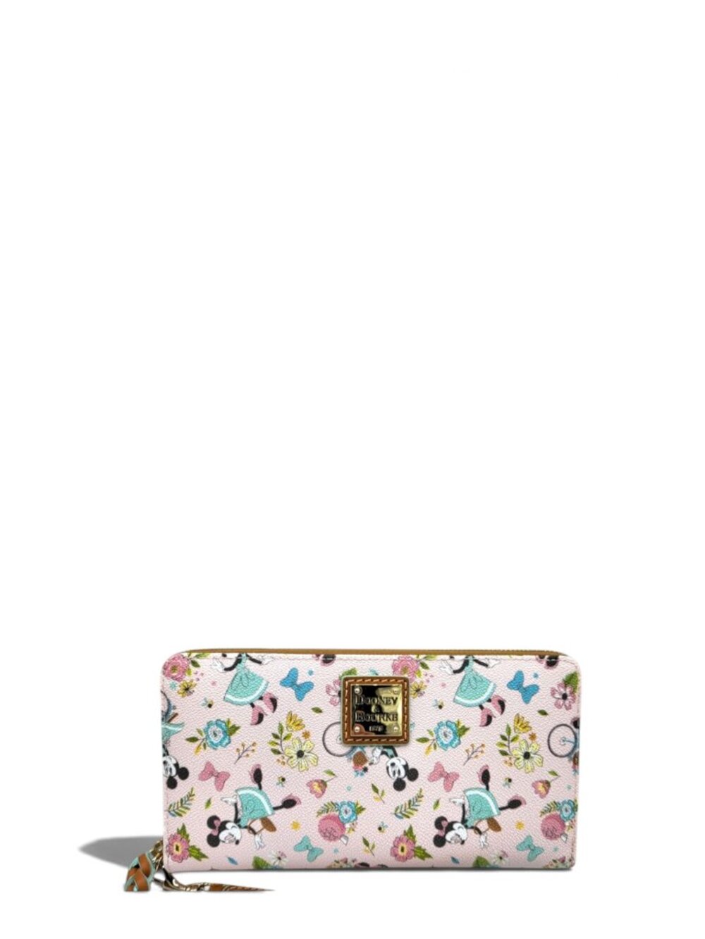 D&B Disney Minnie Epcot Flower and Garden Large Framed Wallet Wristlet